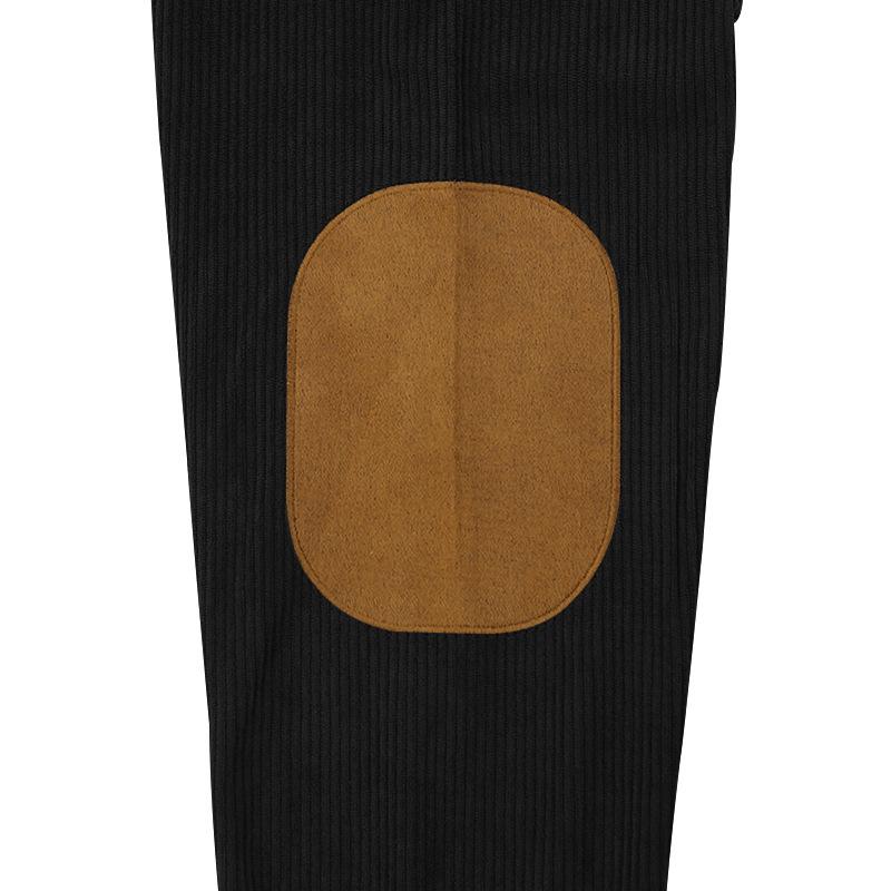 Мужская повседневная толстовка с круглым вырезом, воротником-стойкой, длинным рукавом из вельвета