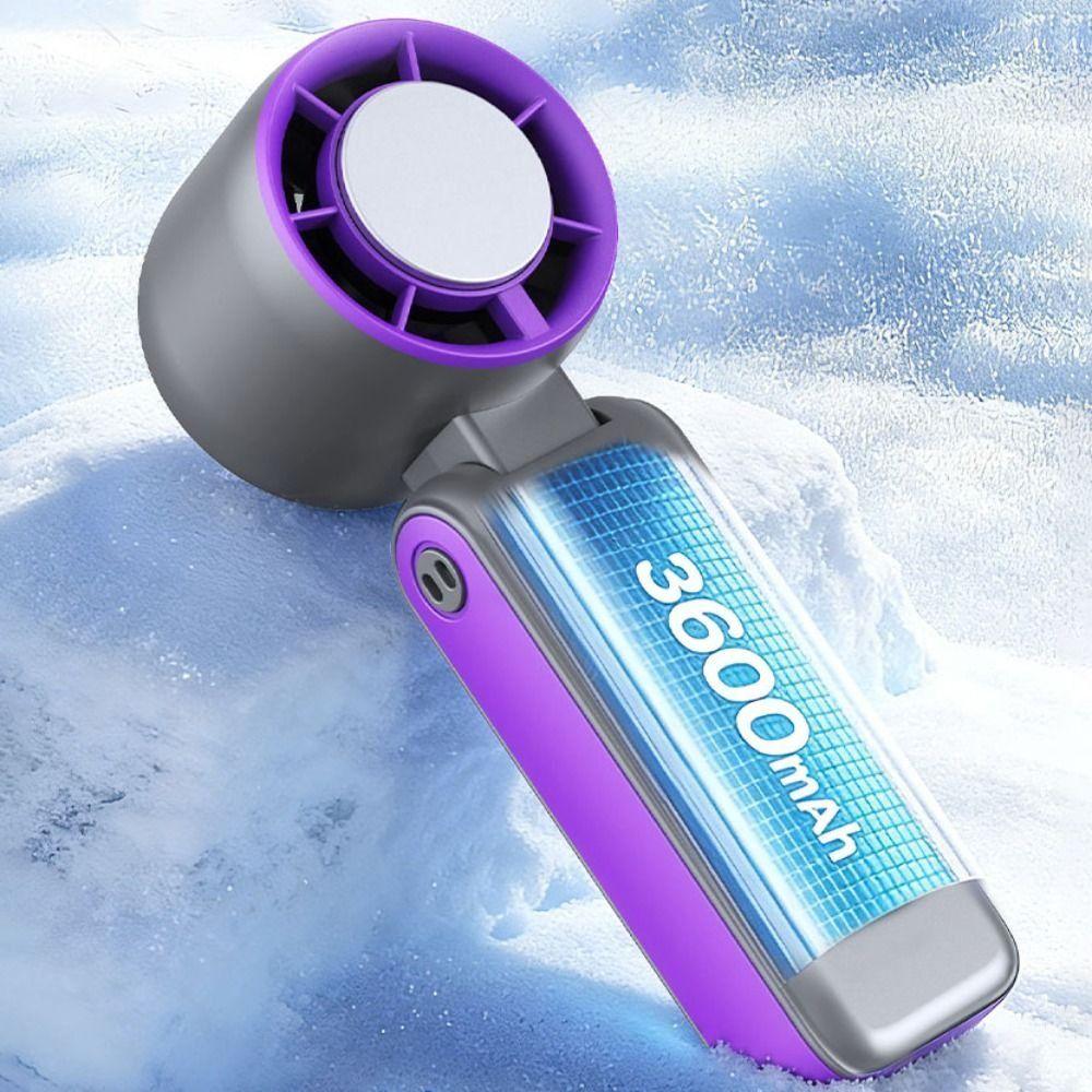 USB Powered Handheld Fan Multi-Speed Cold Compress Fan Refrigeration Fan Daily Cooling