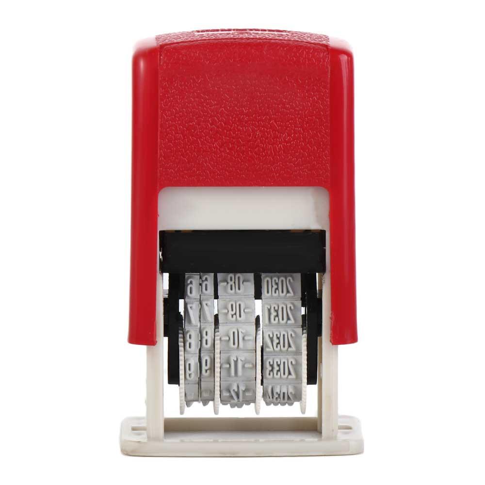 DIY Handle Account Date Stamps Stamping Automatic Ink Return Mini Self-Inking Stamps For Office Supplies Date Wheel Stamp