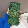 Цветочная жизнь в лотосе Пастельные золота Чехол для Oppo A77 A57 A17 A60 A80 A40 A74 A54 A94 A78 A98 A18 A38 A58 A96 A76 A16 A15 A5 Pro
