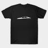 Мужская черная футболка с принтом Holden Caprice (Wm) Хлопковая футболка с принтом на бумаге для термопереноса без вырезания