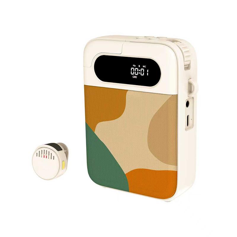 Teacher Loudspeaker Voice Amplifier Hidden Magnetic Microphone Long Battery Life 15Hour Outdoor Lecture Portable High Pitched Bluetooth Speaker