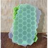 Silicone Honeycomb Movable 37 Ice Tray with removable lid silicone ice cube mold BPA-free 6