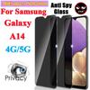 For Samsung Galaxy A14 Privacy Membrane Anti Spy Screen Protector Privacy Glass Film