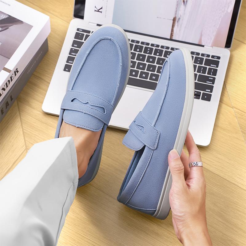 Мужские легкие универсальные повседневные лоферы в британском стиле, нескользящие, износостойкие, размеры 39-48