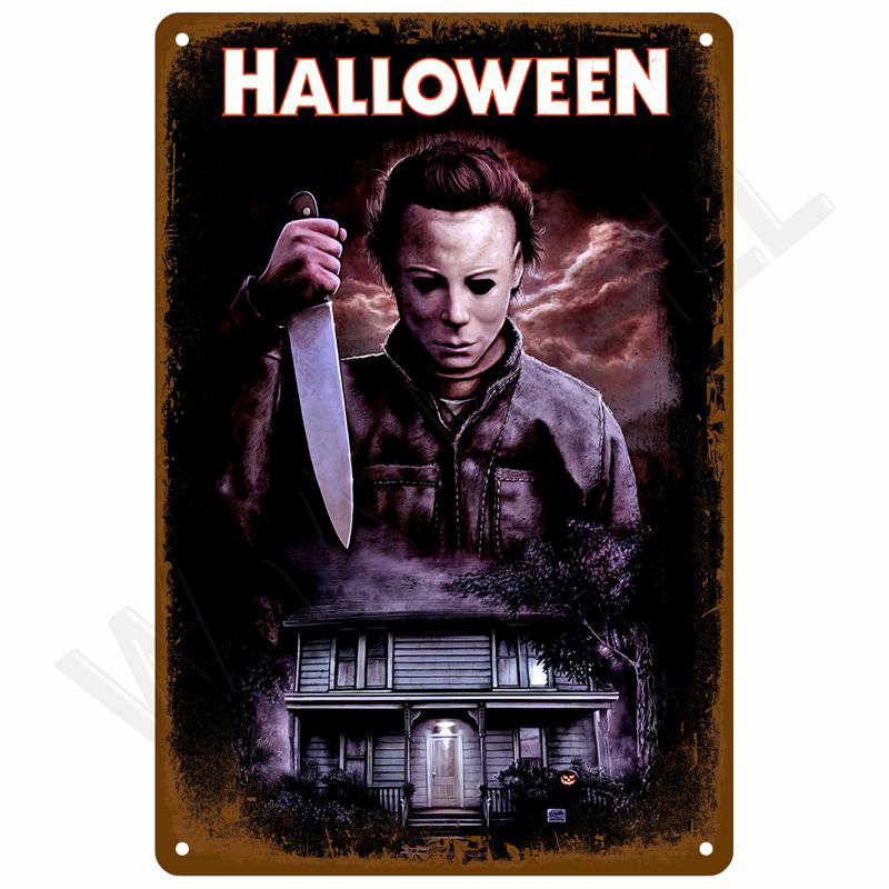 Retro Metal Sign Wall Art Mural Aesthetic Room Home Decor Items Poster Vintage Metal Plate Garage Decoration Tin Sign Plates Bar