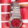 CASIO Unisex Liquid Crystal,Analog Dual Display Series Red Watch GA-2100-4A(Watch1--)