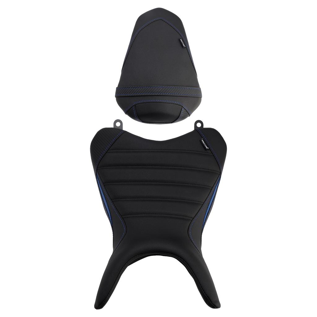 Front&Rear Raider Passenger Cushion Kit Blue For Yamaha Yzf-R3 25- Mt-03 25-