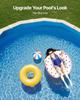 VEVOR Oval Pool Liner, 22 x 12.3 ft, Swimming Pool Liner, Standard Gauge, Durable Vinyl Pool Liner, Overlap Style