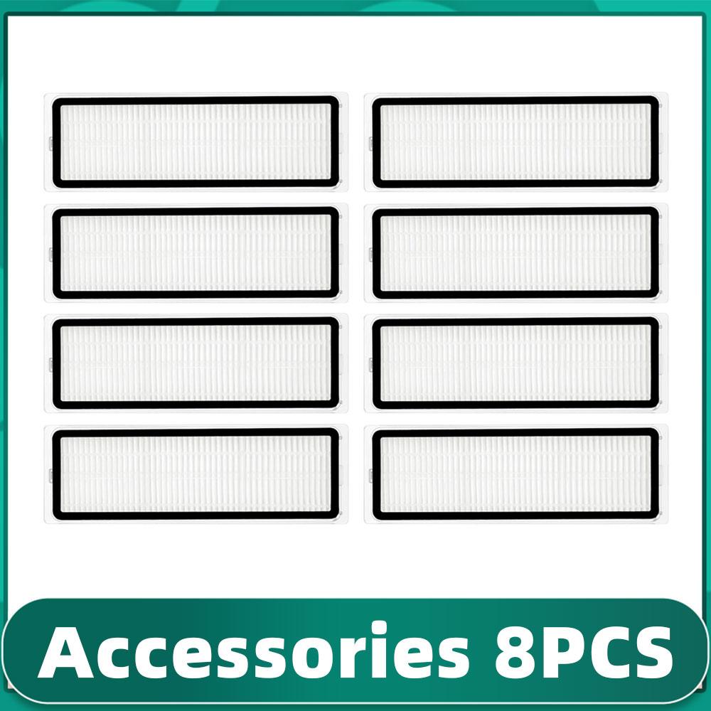 Подходит для пылесоса Rockrobo V1/ Roborock S5 Max E3 S4 S5 S50 S6 Xiaomi 1S/ SDJQR01RR, SDJQR02RR Аксессуары Основная Боковая Щетка Фильтр