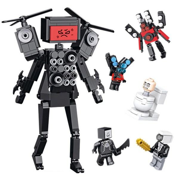 BLEO SKIBIDI Туалет Titan TV Man Cinema Man Cinema Mob 5 Большой размер AS Card