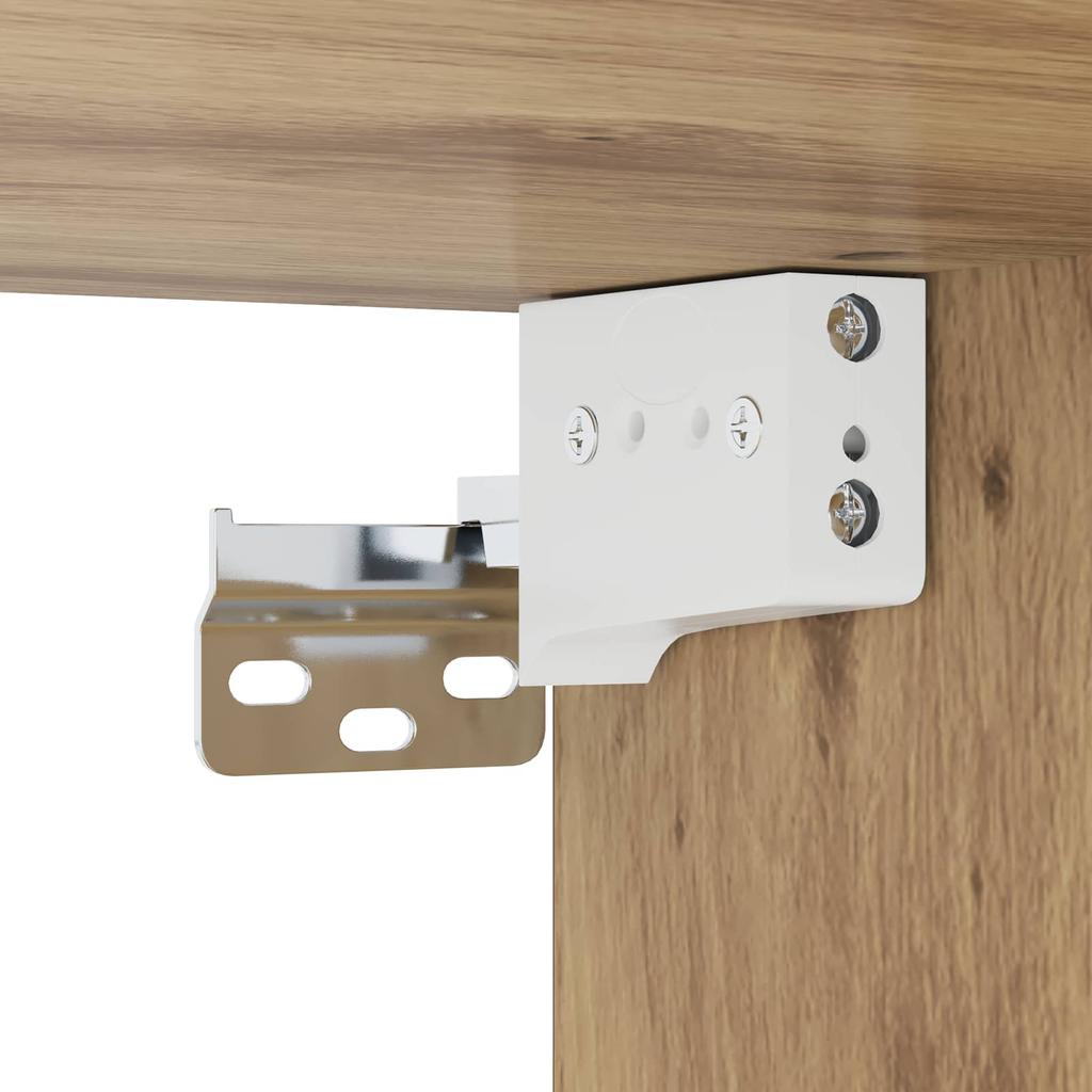 Wall Cabinet Wall Mount Artisan Oak 80 x 36.5 x 35 cm