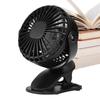 Small Fan Clip & Desk Fan Foldable Rotating Cooling Device With Long Battery Life For Indoor Outdoor Offices Home Family Friends