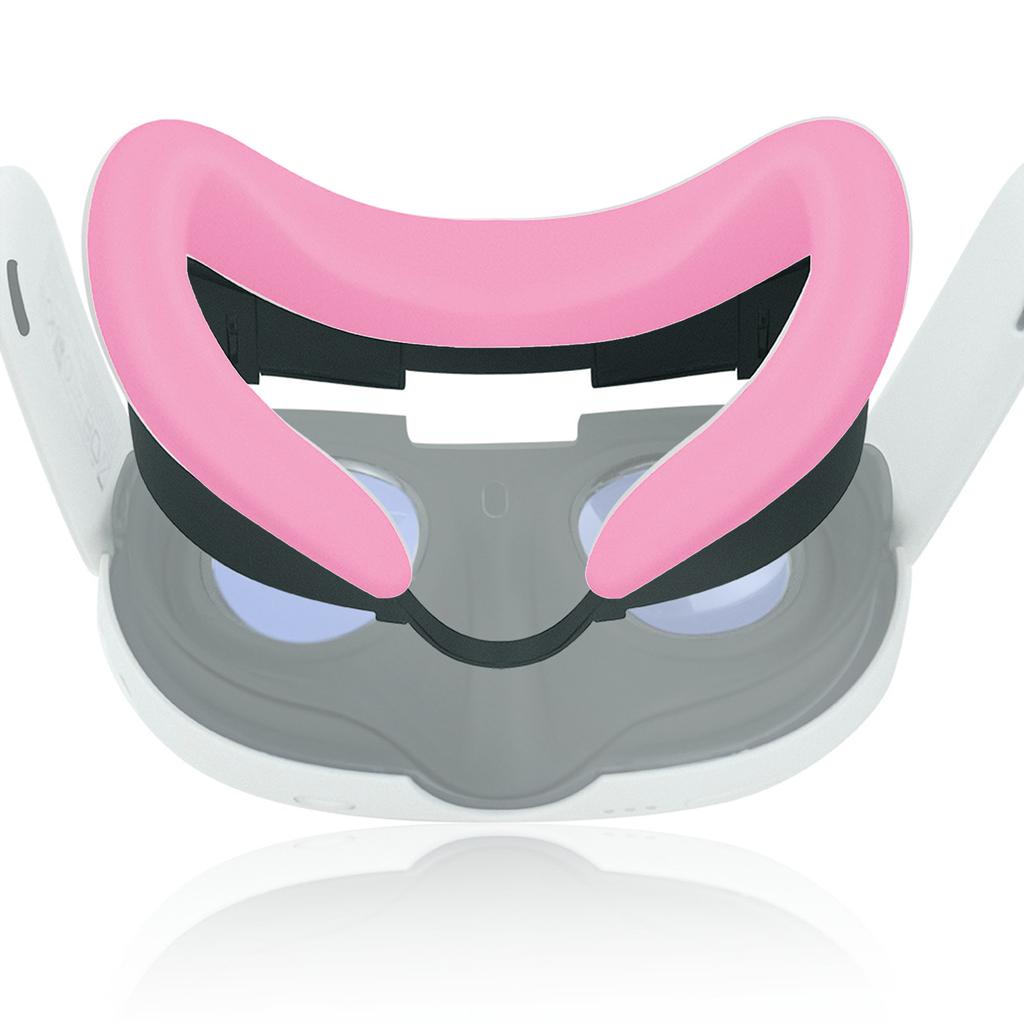 Удобная силиконовая маска для глаз VR l Интерфейсы для гарнитуры Quest3 Удобная и светонепроницаемая крышка для лица