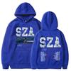 SZA 2023 толстовка с капюшоном для концертного тура SOS Good Days, модная женская одежда унисекс, большие толстовки в стиле хип-хоп, готическая уличная одежда
