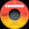 7inch Record DAVID ESSEX - Rock On 445940 COLUMBIA 1973 Canada Rock Used