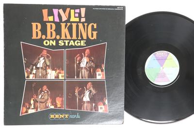 Виниловая пластинка BB KING Live B B King On Stage KST515 KENT 1965 US Blues Б/у