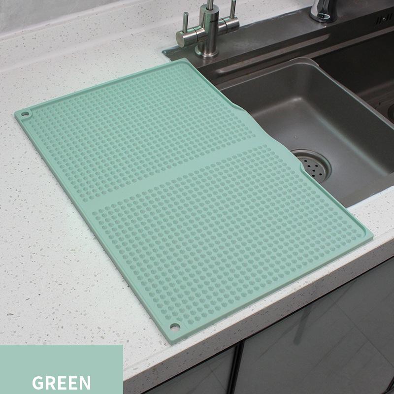Силиконовый термостойкий противоскользящий коврик на кухонную столешницу