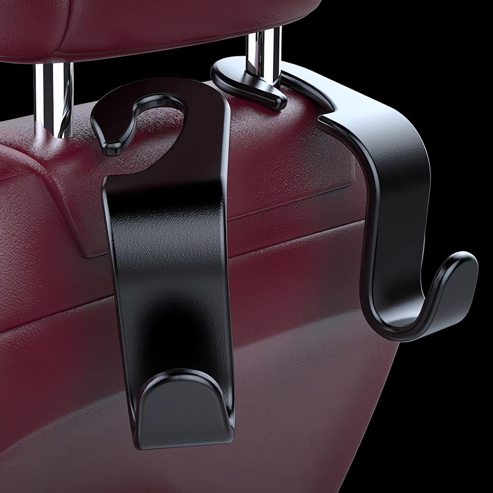 2 шт. Креативный автомобильный крючок, вешалка для сиденья, крючки для аксессуаров за сиденьем, органайзер, крючок, сумки, одежда, всякая всячина, зажим для салона автомобиля