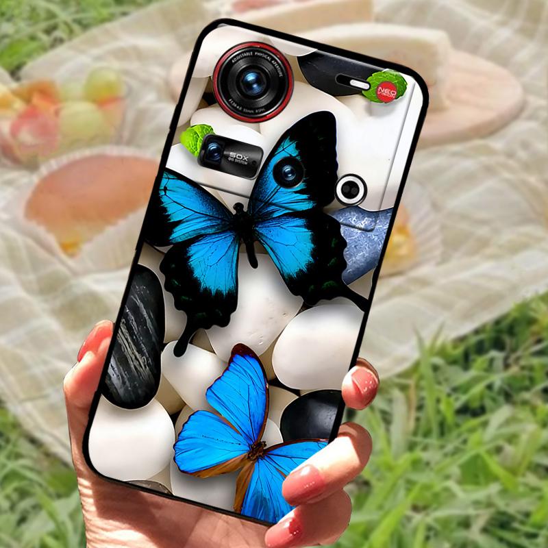 Для Nubia Z70 Ultra Чехол Роскошный Милый Мультяшный Мягкий ТПУ Силикон Ударопрочный Coque Для ZTE nubia Z70 Ultra Защитный Чехол Fundas