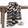Winter New European And American Versatile Stripe Imitation Cashmere Scarf For Cold Protection, Neck Protection, Elegant Style, Warm Shawl