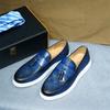 Tassel Board Shoes Men'S European And American Fashion Foot Shoes Cowhide Business Casual Loafers