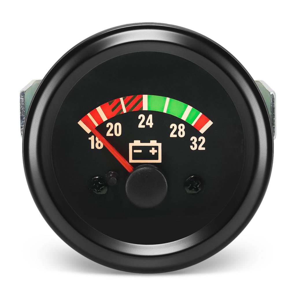 ZMFJH DC12V/24V 2"52mm Voltmeter Diesel Generator Set Accessories Pointer Voltage Meter 8-16V 16-32V Optional VOLTS