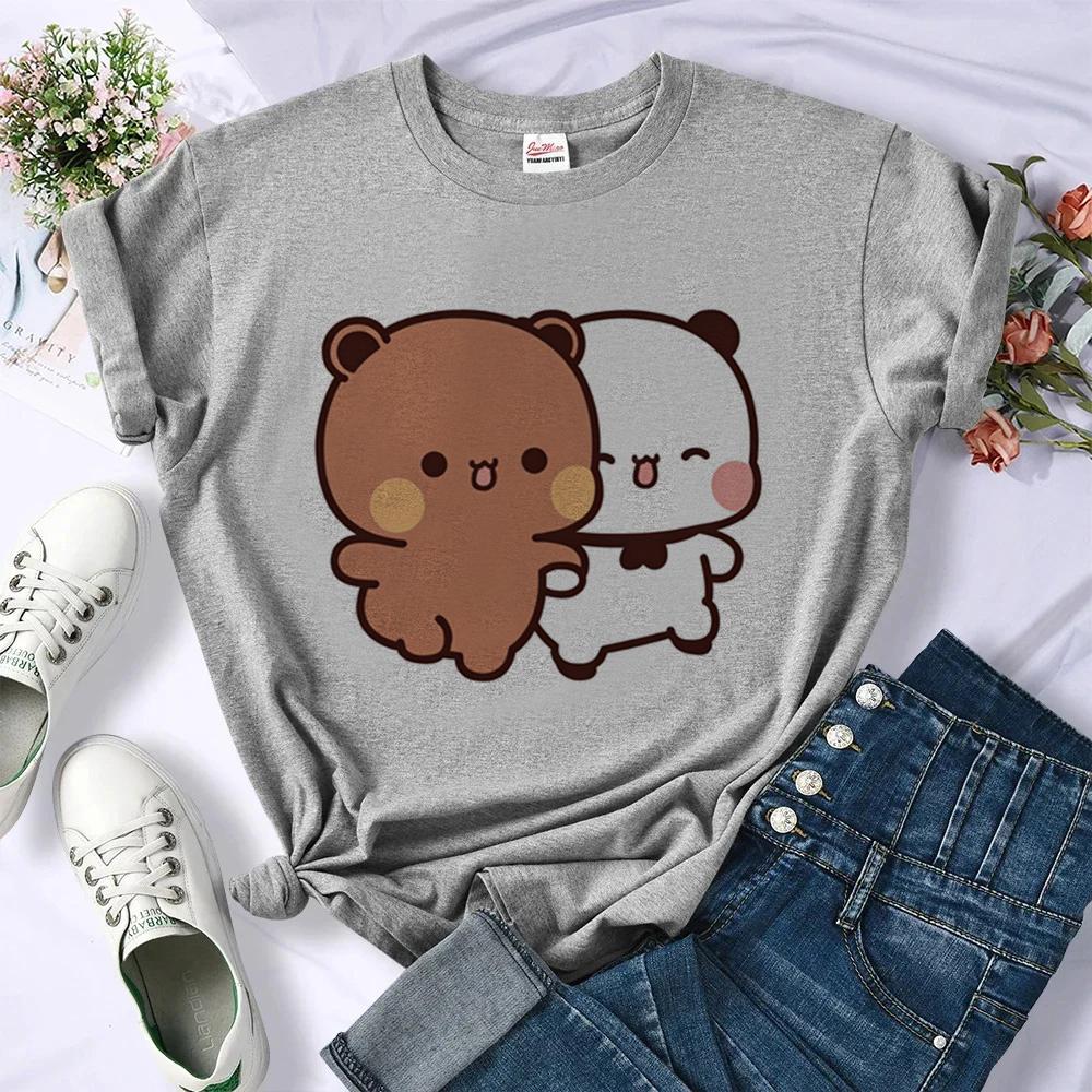 Футболка Bubu Dudu женская эстетичная крой 80-х cutecore графика корейская мода рубашка корейская мода готика манга