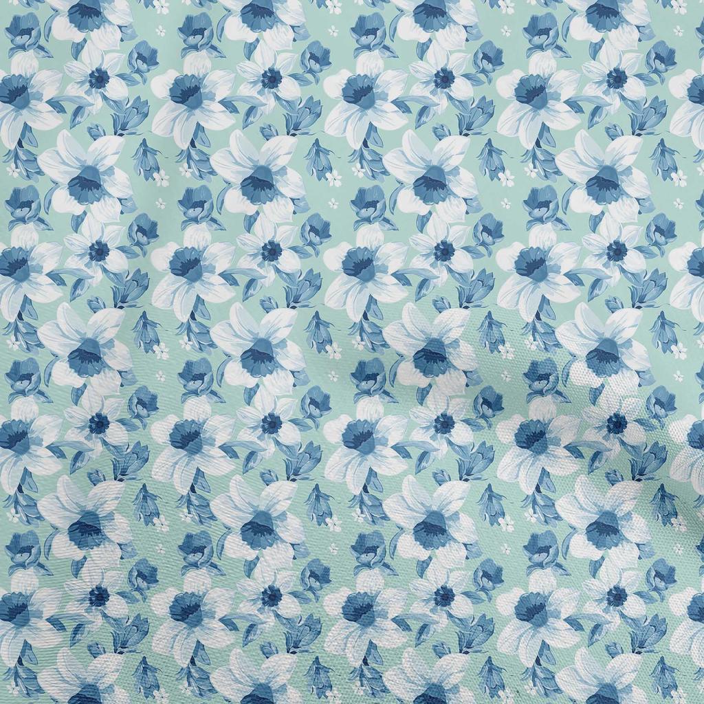 oneOone Хлопковая гибкая коричневая ткань Цветочные швейные проекты для творчества Ткани с принтами по ярдам 40 дюймов