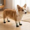 4PCS Breathable Non-slip Dog Shoes Waterproof Pet Paw Protector Soft Pet Knitted Socks  Walking