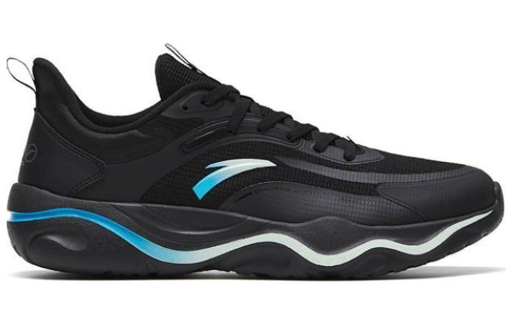 Men's Sneakers Anta Milk Nougat Candy Cushioning Lightweight Low top Training Shoes Men's Black