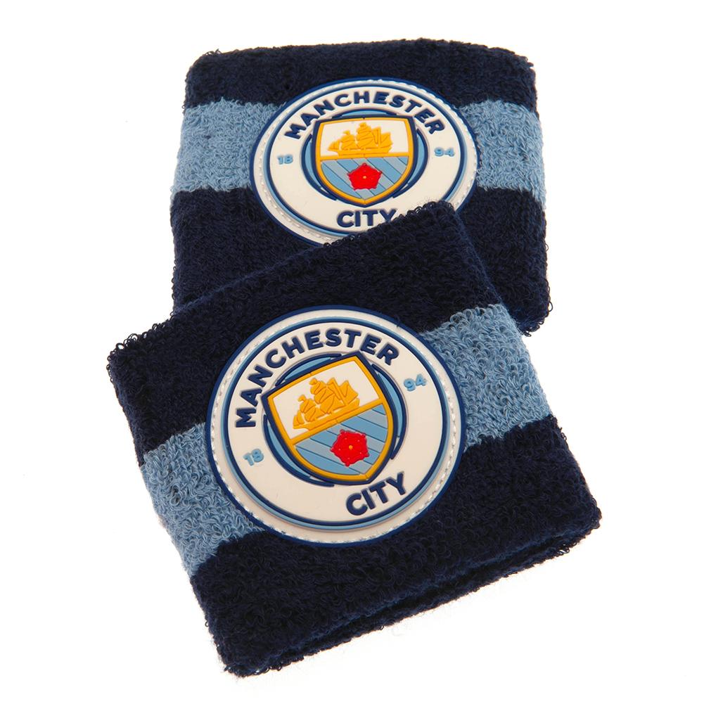 Manchester City FC Wristband (Pack of 2)