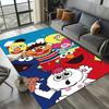 2025 New Style Sesame Street Cartoon TV Carpet Rug for Living Room Bedroom Home Sofa Decoration,Kids Play Non-slip Floor Mat