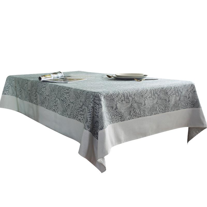 American Retro Pastoral Tablecloth Pad Restaurant Tablecloth Rectangular Household Tea Table Table Table Cloth