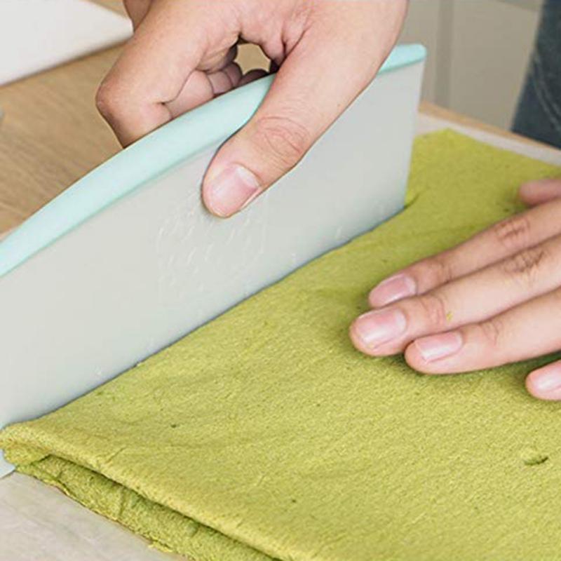 Резак для теста для пиццы Скребок для теста Нож для теста Очень большой Скребок для скамьи Кондитерские инструменты Полипропиленовая ручка