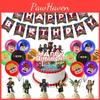 Roblox Boys Kids Birthday Party Supplies Decor Suit Banner Balloon Topper Cake
