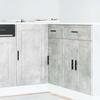 VidaXL Kitchen Cabinet Porto Concrete Grey Engineered Wood, Sink Cabinet, Kitchen Sink Base Cabinet, Cabinet of 854302