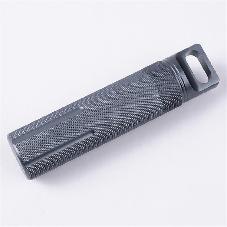 Легкий водонепроницаемый алюминиевый наружный держатель Контейнер для аварийных принадлежностей для кемпинга и походов на открытом воздухе