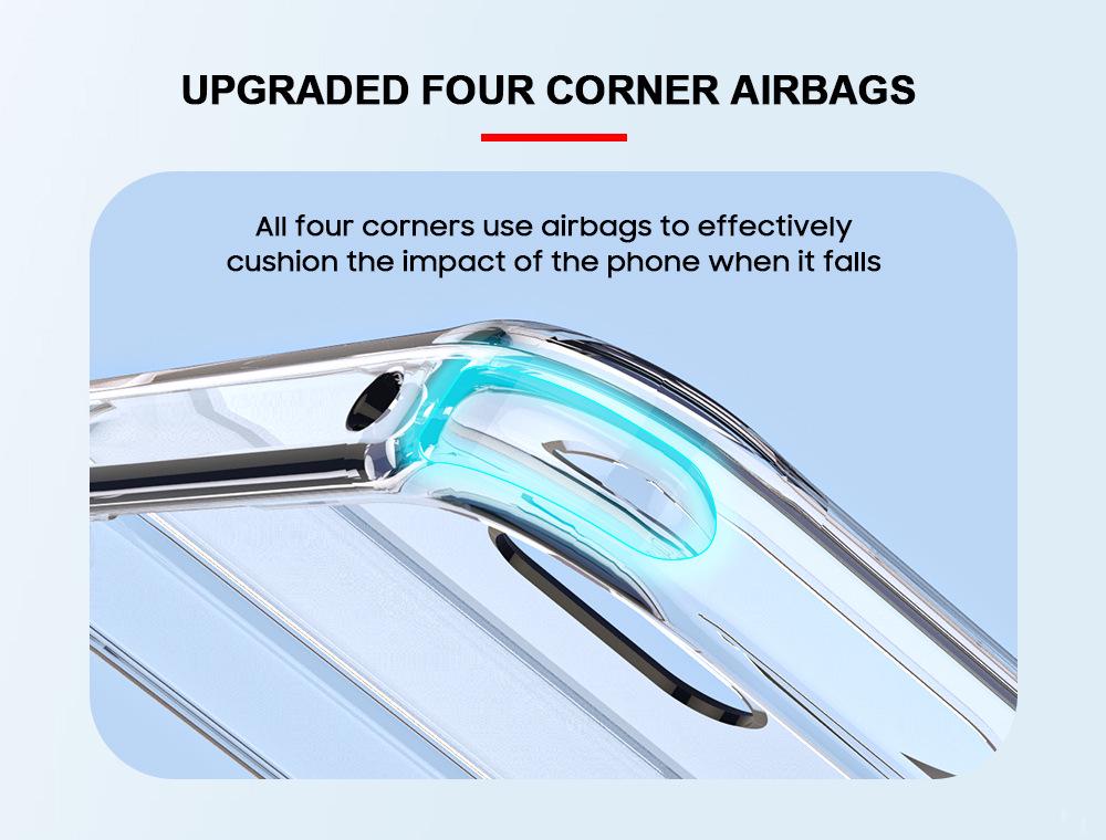 Ультратонкий прозрачный чехол из ТПУ+ПК для Nothing Phone 3 и Phone 2