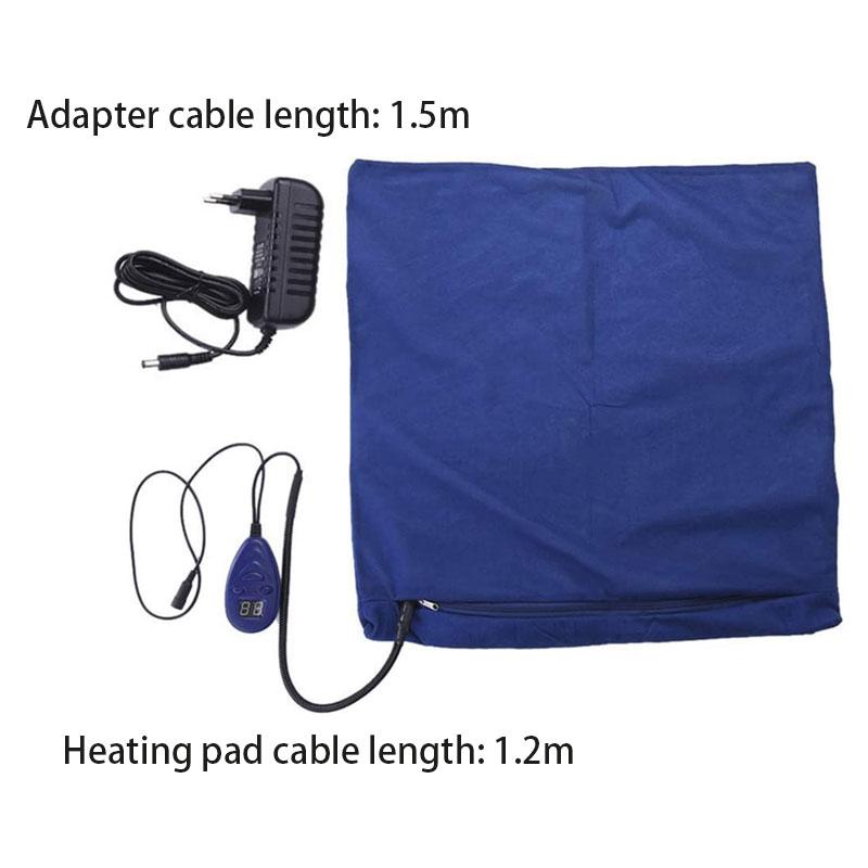 2024 НОВАЯ грелка для домашних животных, электрическая грелка для домашних животных, защита от укусов, теплая, безопасная, коврик с подогревом для собак, моющийся нескользящий нагревательный коврик для домашних животных, вилка европейского/британского/американского/австралийского стандарта