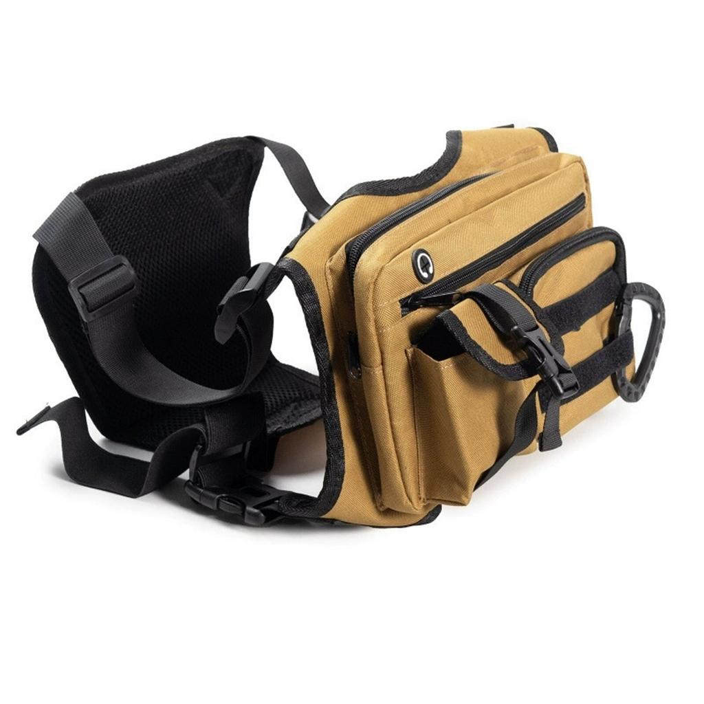 Outdoor Chest Bag – Camouflage Running Sports Bag for Men, Travel & Hiking Crossbody Chest Pack, & Lightweight