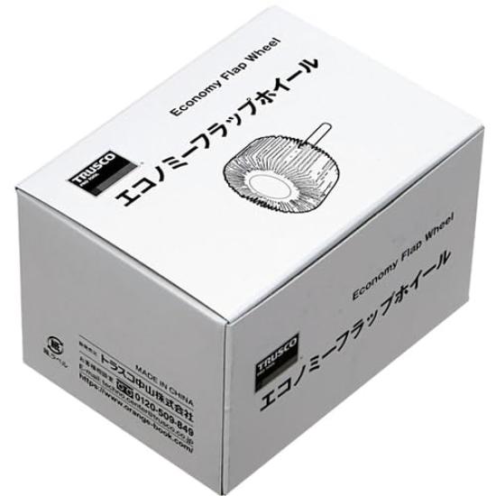 TRUSCO Экономичный лепестковый круг Диаметр хвостовика Наружный диаметр 30 мм х Ширина 25 мм х Длина хвостовика круга, 6 мм, 35 мм, #80 (Пакет 5) EF3025-80