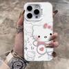 Hello Kitty & Pachacco Apple Phone Case 16 Pro Max - Compatible with 14 Pro, 13, 15 Plus - Drop-proof