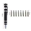 Multifunction 8 In 1 Pocket Precision Mini Screwdriver Pen Repair Hand Tools Kit