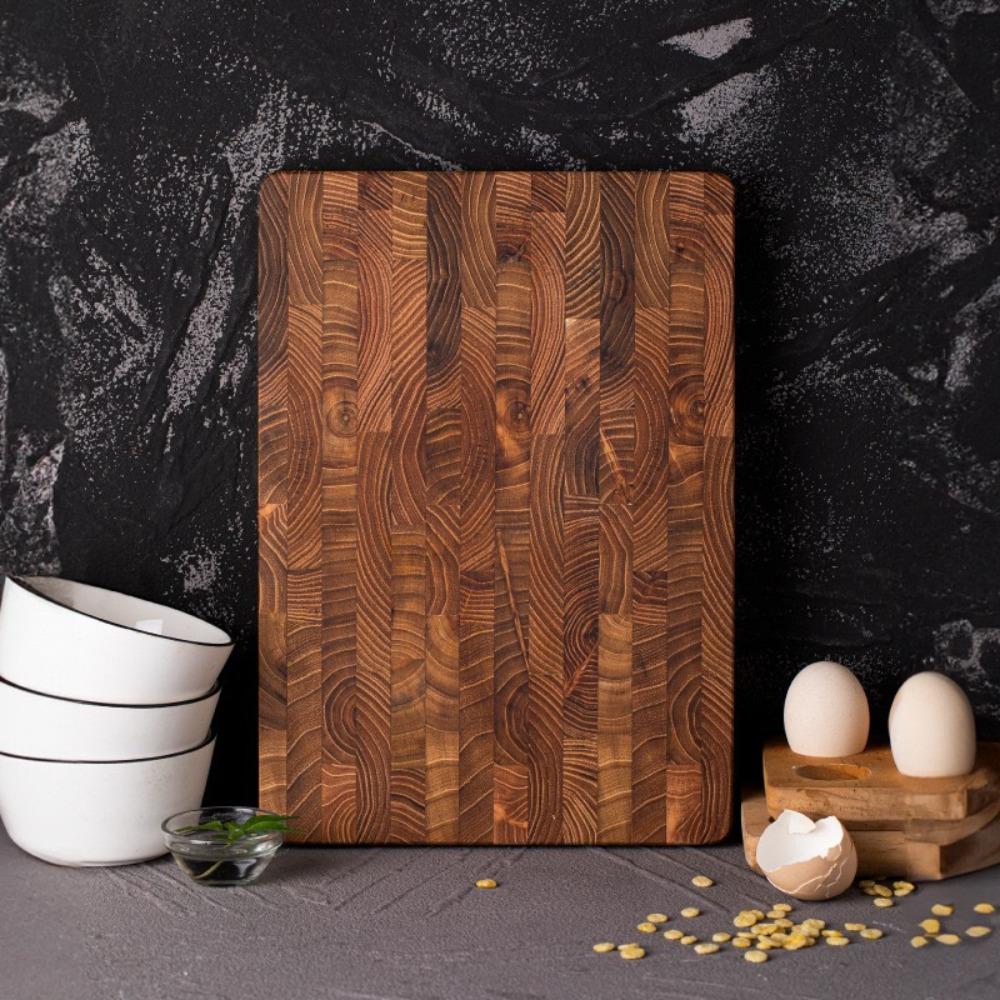 Thickened Teak Wood Cutting Board Rectangular Charcuterie Board Serving Board Restaurants