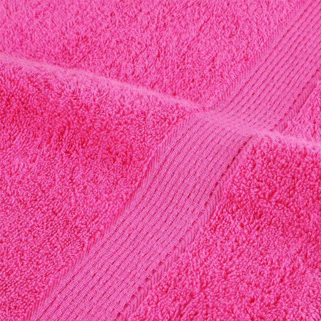 Premium Towels SOLUND 2 pcs Pink 100 x 200 cm 600 g m²