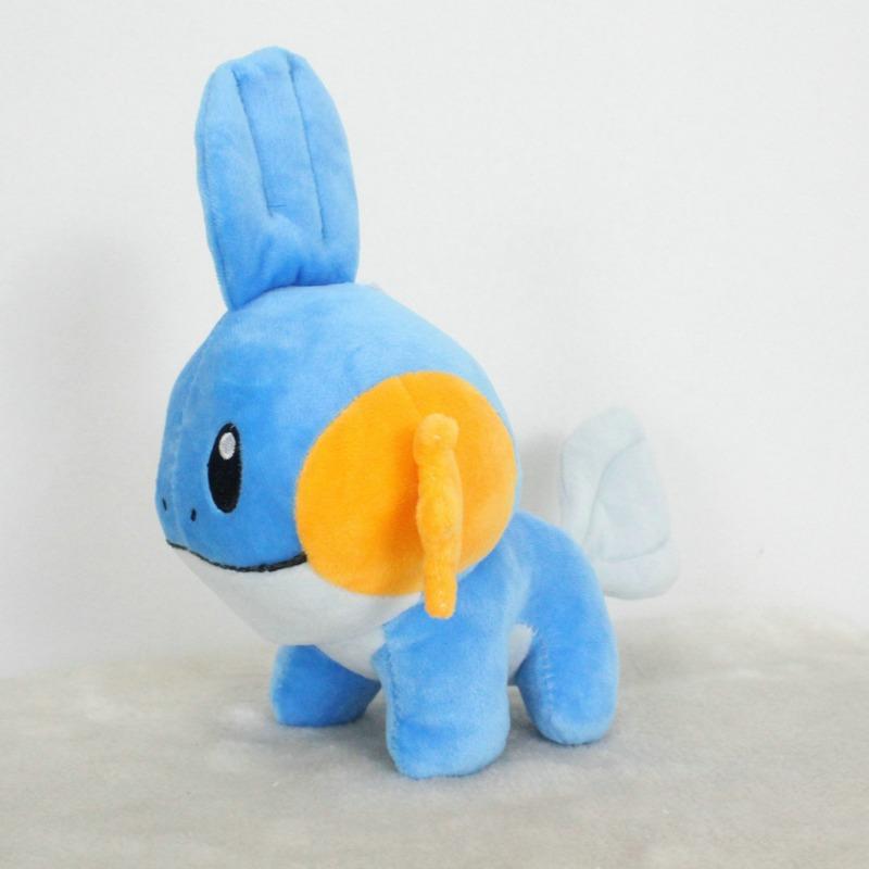 23/30cm Mudkip Anime Soft Stuffed Plush Doll Cartoon Fish Boys Birthday Gift Home Decoration Throw Pillow Plush Toys