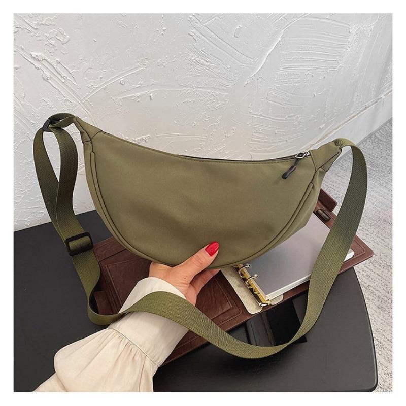 Летняя простая сумка для пельменей Foreign Air Network Красная сумка через плечо Trend Nylon Корейская версия Повседневная сумка через плечо