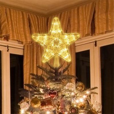 Рождественская елка Top Star LED Light Lamp Рождественские украшения для дома Украшения для рождественской елки Navidad Новый год 2024 Natal Noel