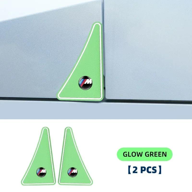 For BMW 2pc Car Door Protector Anti-collision Strip Sticker Corner Cover For bmw e46 e39 e90 e60 e30 f10 f11 f20 f30 g20 g30 x1